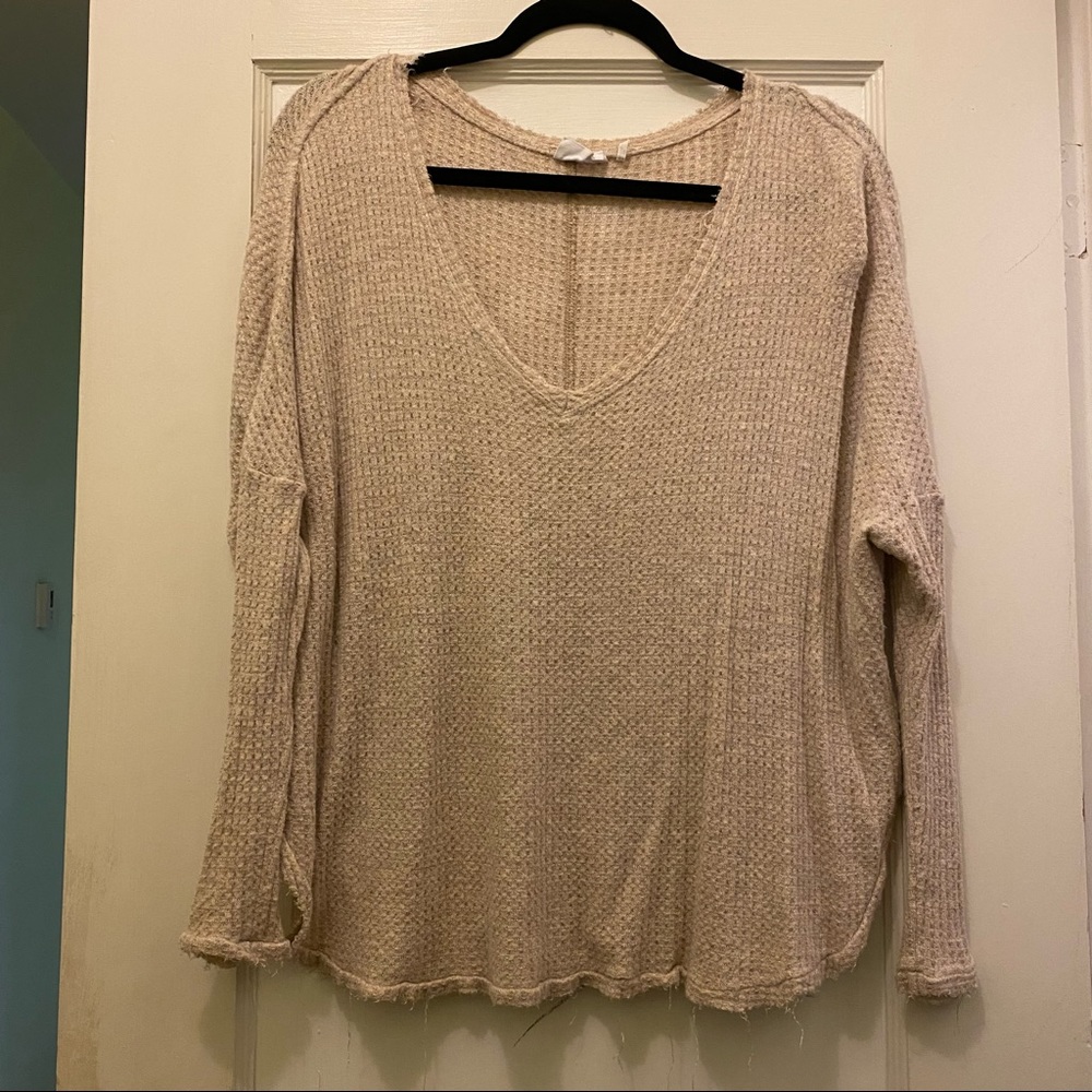 UO Waffle Knit Sweater